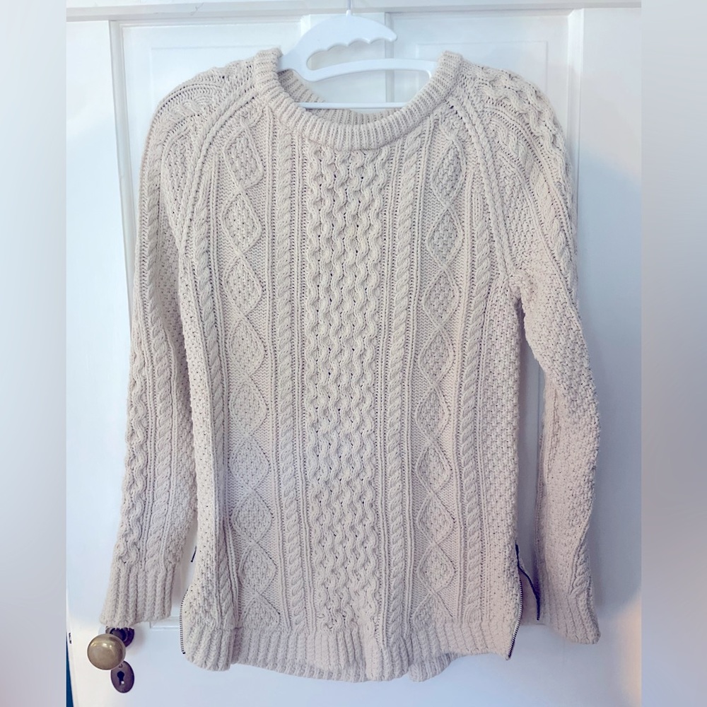 L.L.Bean - Women's Signature Cotton Fisherman Tunic Sweater - XS- Like New